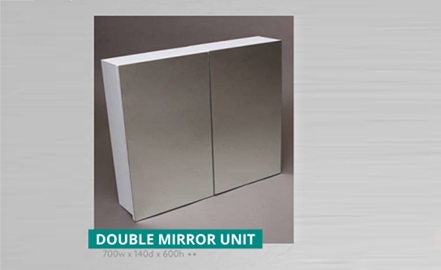 Hammonds Mirror Cabinets and LED